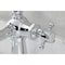 Kingston Brass KSD154BXCP Single-Handle Bathroom Faucet with Push Pop-Up, Polished Chrome KSD154BXCP - alternate 3